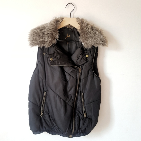 Jack Moto Puffer Coat and Vest - Picture 2 of 7
